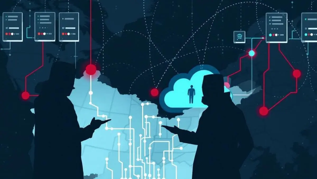 Cyberespionage shadowy figures accessing cloud data north america china