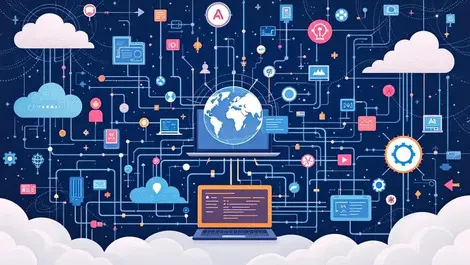 Interconnected computer networks data streams open access web ai development