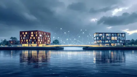 Manchester red brick hub and galway tech campus digital bridge