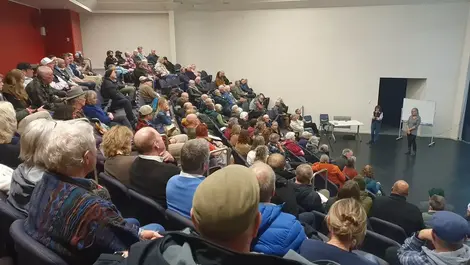 'We have to push back': Mackenzie residents meet over solar expansion